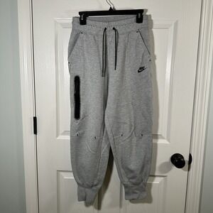 Nike Tech Women's Pants Joggers Sweats Gray Small